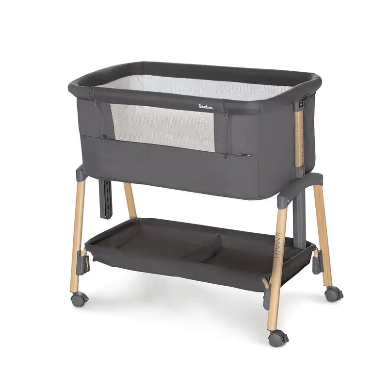 Mini Cot Smart Grey